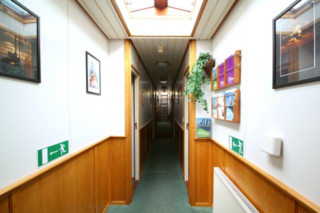 Corridor below Deck Tsjerk Hiddes